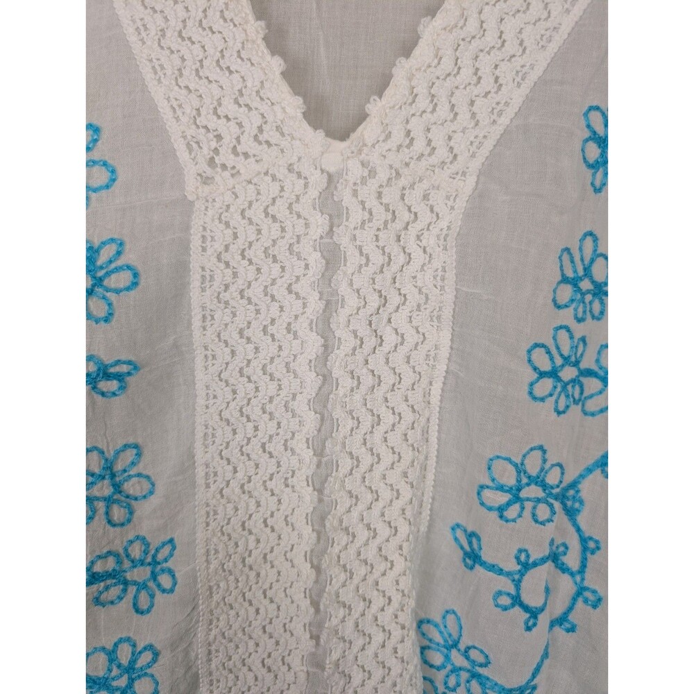 Beach by Exist Cotton Embroidered Kimono Cover Up - Picture 6 of 11